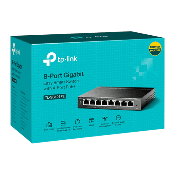 TP-LINK TL-SG108PE switch 4