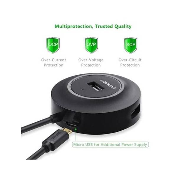 UGREEN USB Hub 4-in-1 USB 2.0 (CR106) 1