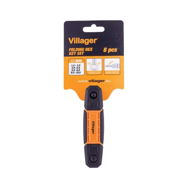 VILLAGER 067042 set padajućih imbus ključeva 0