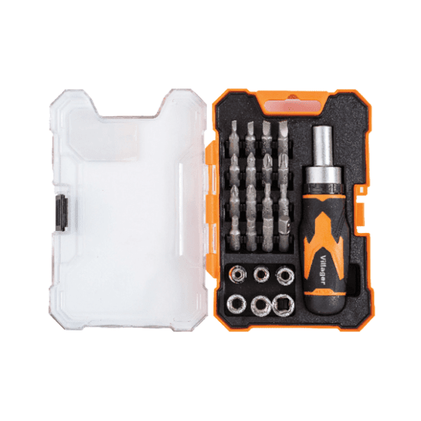 VILLAGER 59884 Set nastavaka i gedore sa odvijačem 0