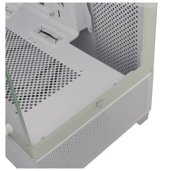 WHITE SHARK kućište Torpedo White + 3 x Dash ventilatora 3