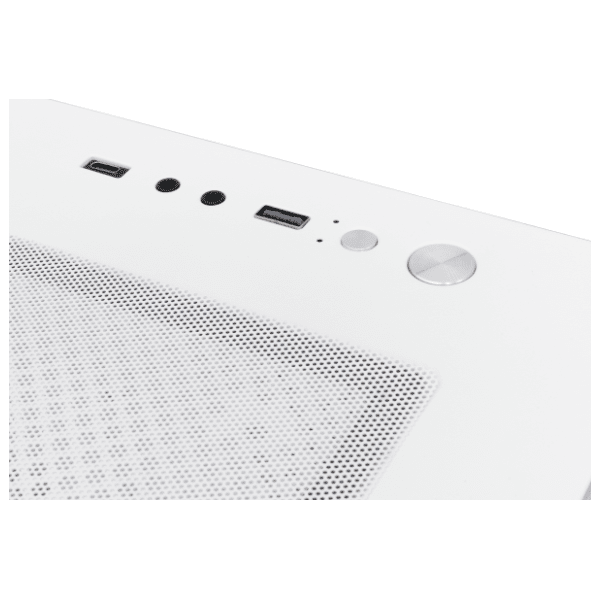 WHITE SHARK kućište Torpedo White + 3 x Impulse ventilatora 3