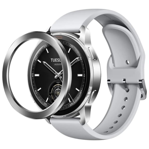 XIAOMI Watch S3 Bezel Silver narukvica za pametni sat 0
