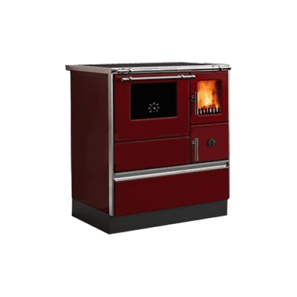 ALFA PLAM šporet na čvrsto gorivo 70 Dominant crveni 0