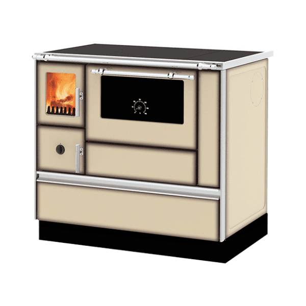 ALFA PLAM šporet na čvrsto gorivo Dominant 90H Delux desni 0