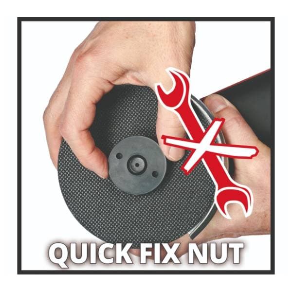 EINHELL AXXIO 18/115 Q Solo aku ugaona brusilica 4