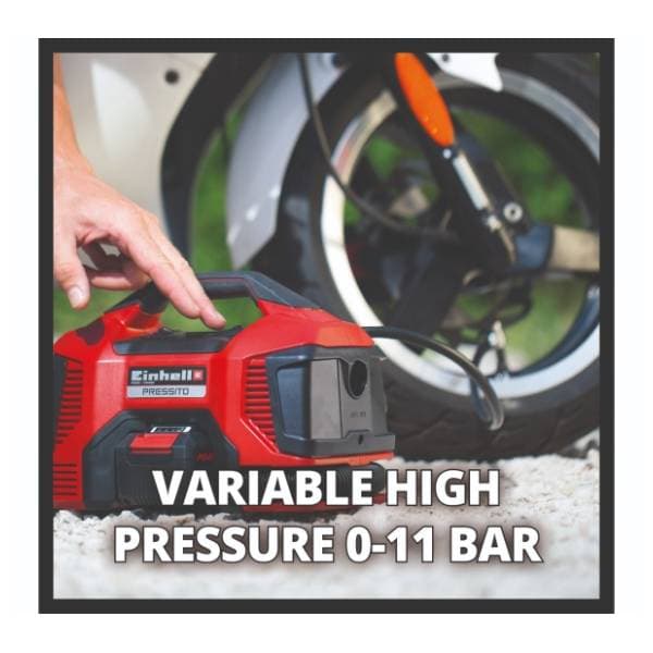 EINHELL TE-AC 18/11 LiAC Solo aku prenosni kompresor za vazduh 4