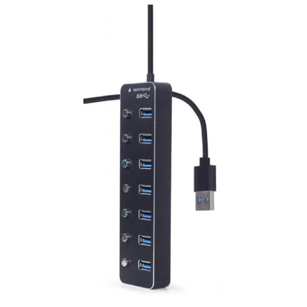 GEMBIRD USB Hub 7-in-1 sa prekidačima (UHB-U3P7P-01) 1
