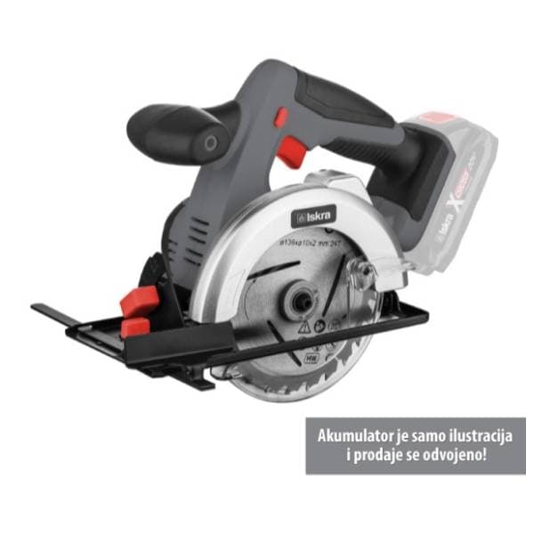 ISKRA X-CROSS IX-CS07 aku ručni cirkular 0