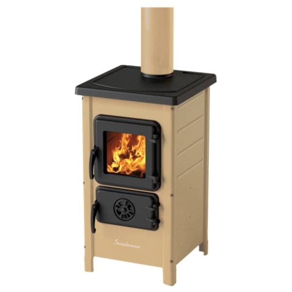 MBS peć na čvrsto gorivo HAPPY krem 0