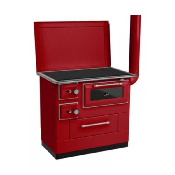 MBS šporet na čvrsto gorivo SD 10 R crveni desni 0