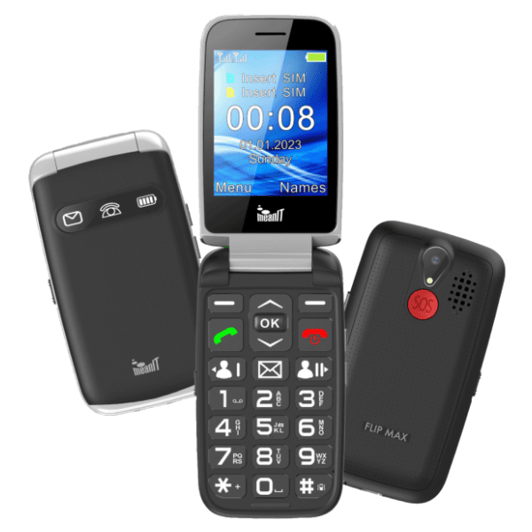 MeanIT Senior Flip Max crni 4