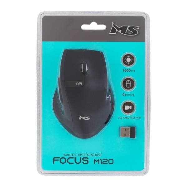 MS bežični miš Focus M120 crni 4