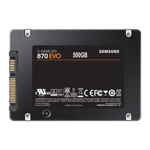 SAMSUNG SSD 500GB 870 EVO MZ-77E500BW 1
