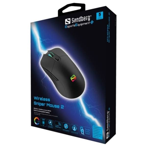 SANDBERG bežični miš Sniper 2 640-21 4
