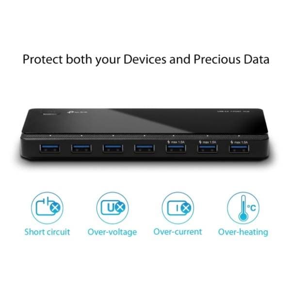 TP-Link USB Hub 7-in-1 USB 3.0 UH700 2