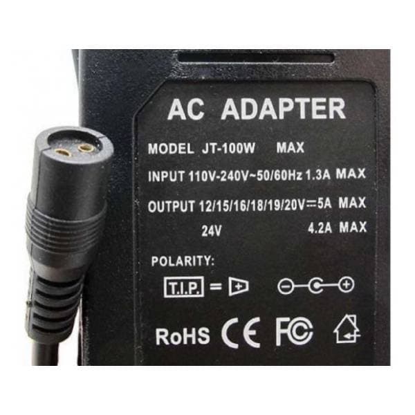 VELTEH punjač za laptop Univerzalni 100W/120W 2 u 1 01PL80 1