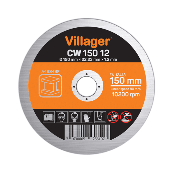 VILLAGER CW15012 rezna ploča za metal 0