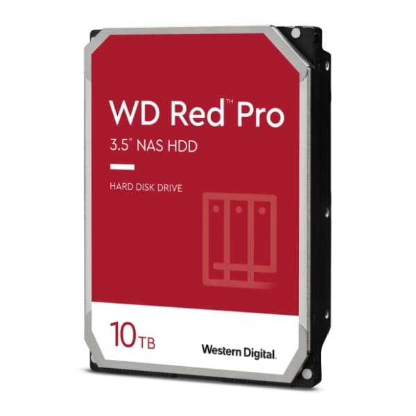 WESTERN DIGITAL hard disk 10TB WD102KFBX Red Pro 1