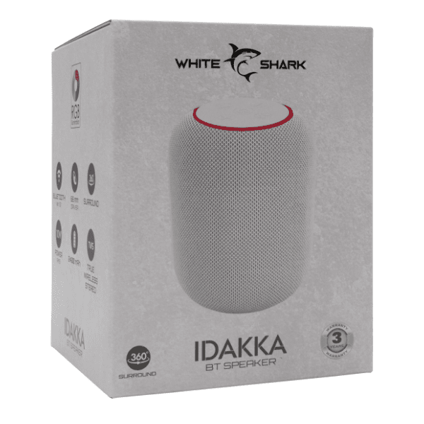 WHITE SHARK bluetooth zvučnik GBT-619 Idakka beli 5