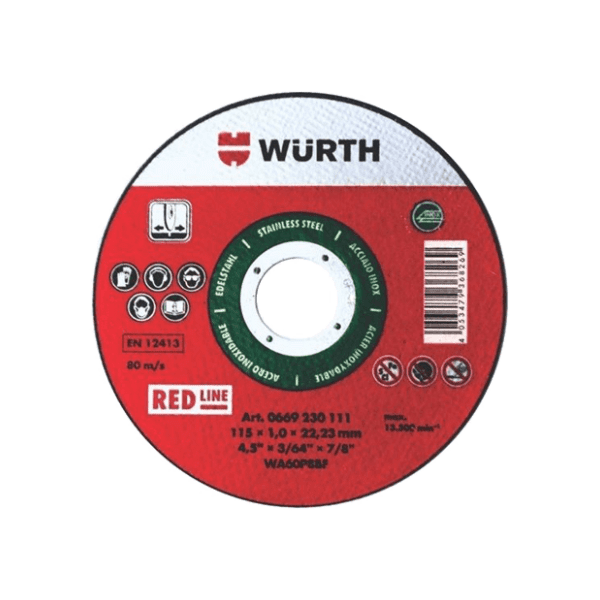 WURTH Red Line 0669230121 rezna ploča 0