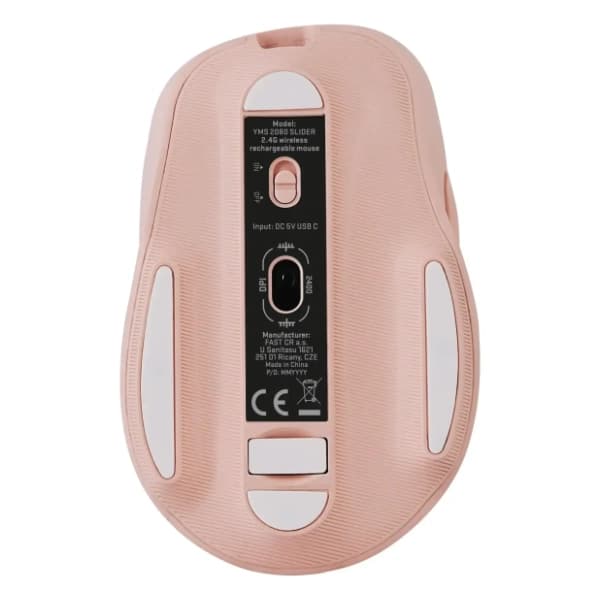 YENKEE bežični miš YMS 2080PK WL SLIDER roze 2