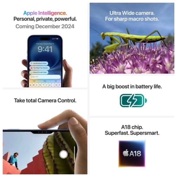 APPLE iPhone 16 8/128GB Pink 5