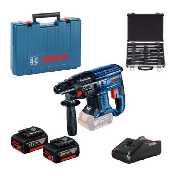 BOSCH GBH 180-LI elektro pneumatski čekić + 11-delni set 0