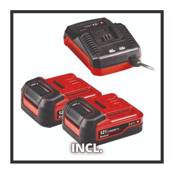 EINHELL TE-CD 12/1 Li (2x2,0Ah) aku bušilica 1