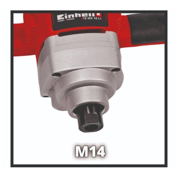 EINHELL TE-MX 18 Li Solo aku mikser za lepak 3