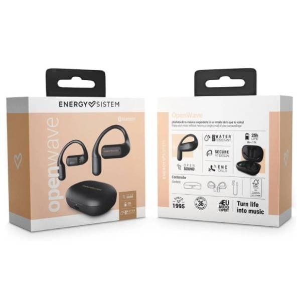 ENERGY SISTEM slušalice OpenWave crne 5