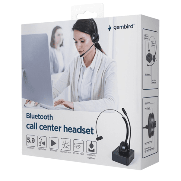 GEMBIRD slušalice BTHS-M-01 mono 8