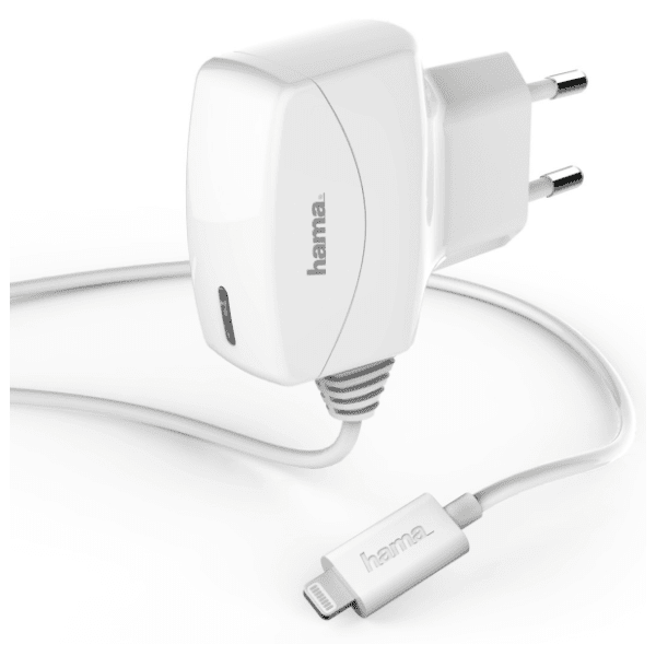 HAMA punjač iPhone Lightning (Beli) 173643 0