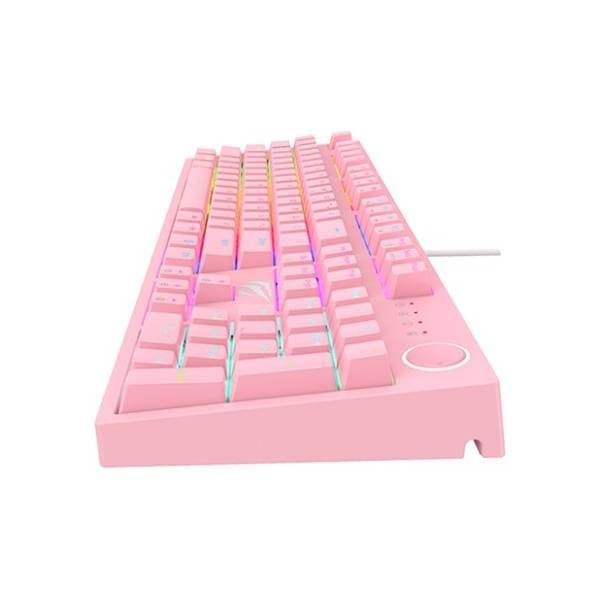 HAVIT tastatura KB871L roze 2