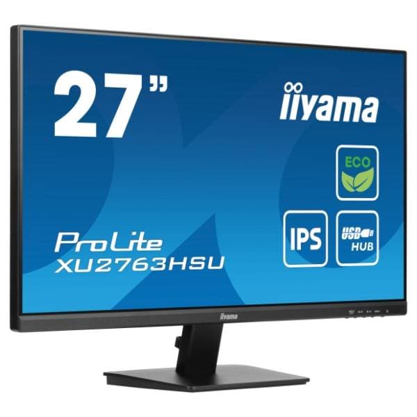IIYAMA monitor ProLite XU2763HSU-B1 1