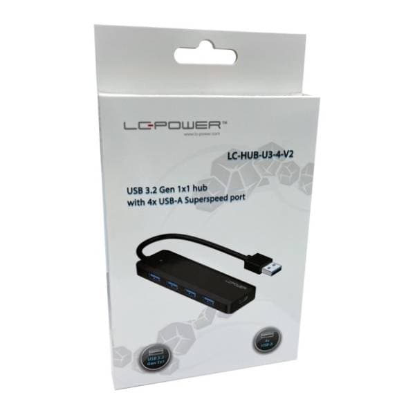 LC-Power USB Hub 4-in-1 USB 3.2 LC-HUB-U3-4-V2 8