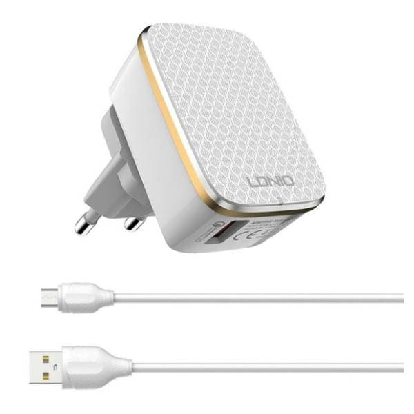 LDNIO punjač 3.0 USB 5V 2.4A A1204Q 2