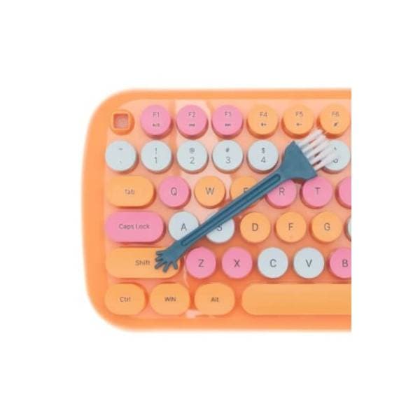 MOFII set bežični miš i tastatura CANDY SMK-646390AGOR narandžasti 1