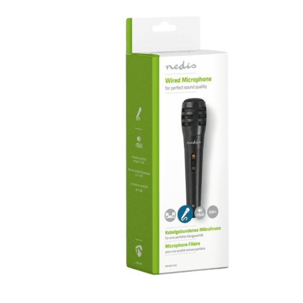 NEDIS MPWD15BK mikrofon crni 2