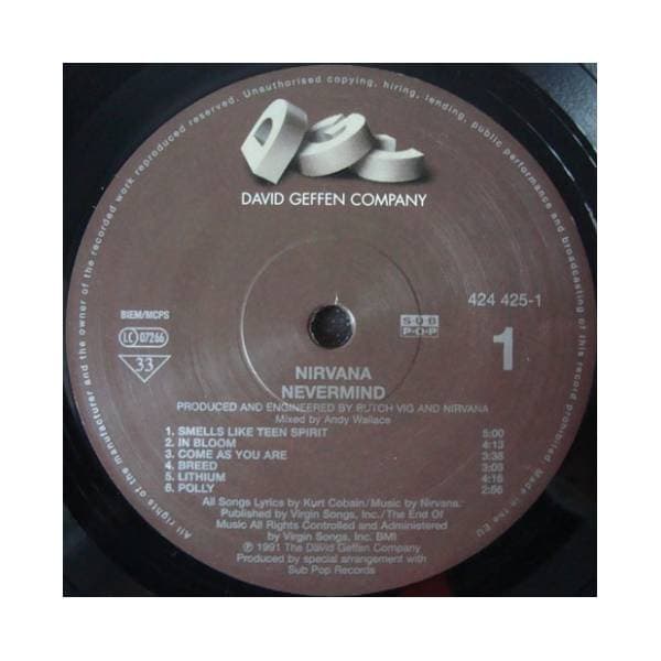 Nirvana - Nevermind 3