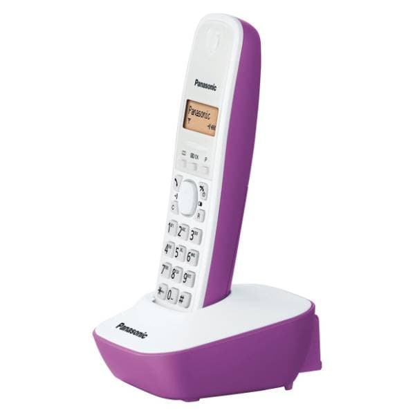 PANASONIC KX-TG1611FXF ljubičasti bežični fiksni telefon 1
