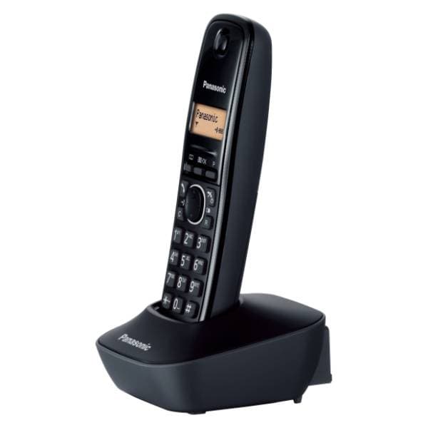 PANASONIC KX-TG1611FXH crni bežični fiksni telefon 1