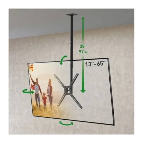 Plafonski nosač za TV BARKAN 3500B.B LCD 1