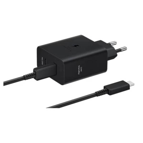SAMSUNG punjač EP-T5020-XBE Type-C Duo 50W 0