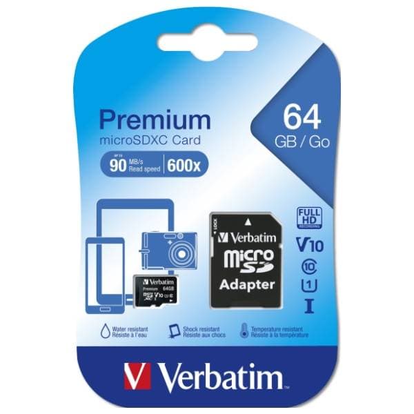 VERBATIM memorijska kartica 64GB Premium (44084) 2