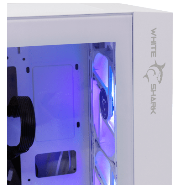 WHITE SHARK kućište WARHEAD 3 WS GCC 2401 White 2