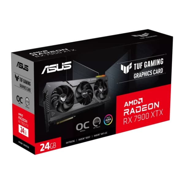 ASUS AMD Radeon RX 7900 XTX TUF Gaming OC Edition 24GB GDDR6 384-bit grafička kartica 15