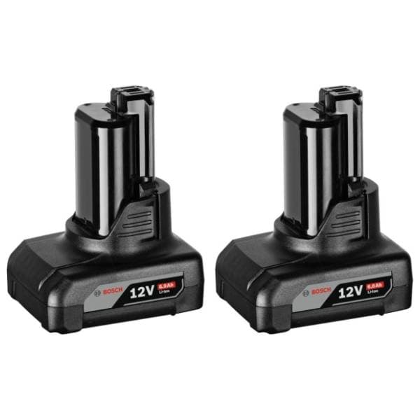 BOSCH 2 x GBA 12V 6,0Ah set akumulatora 0
