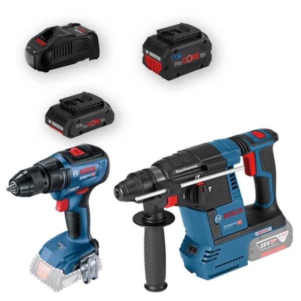 BOSCH GBH 18V-26 + GSR 18V-50 set akumulatorskih alata 0