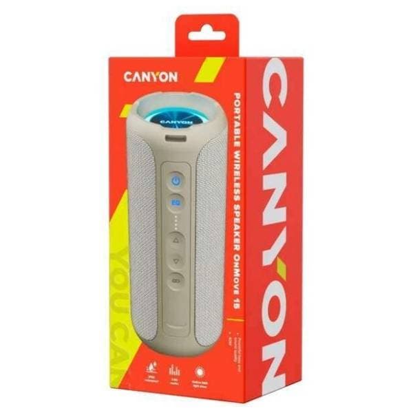 CANYON bluetooth zvučnik 15 Beige CNE-CBTSP15BG 1